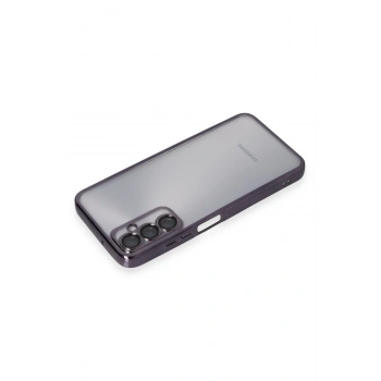 Samsung Galaxy A05S Kılıf Razer Lensli Silikon - Mor