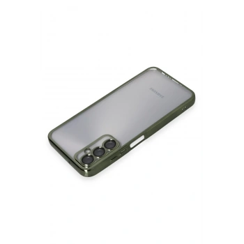 Samsung Galaxy A05S Kılıf Razer Lensli Silikon - Yeşil