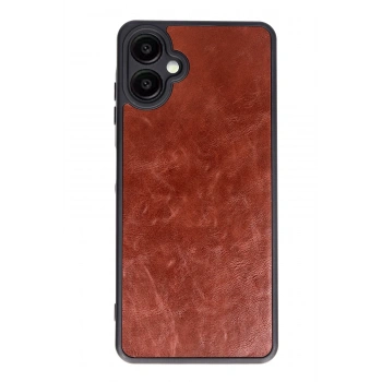 Samsung Galaxy A06 Kılıf Aras Deri Kapak - Bordo