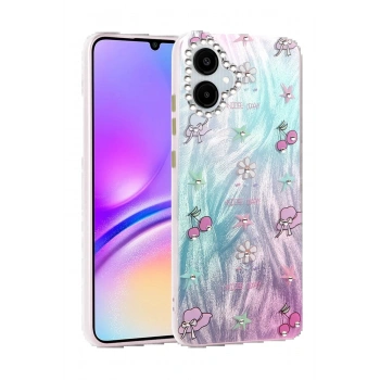 Samsung Galaxy A06 Kılıf Blade Aynalı Desenli Kapak - Desen 4