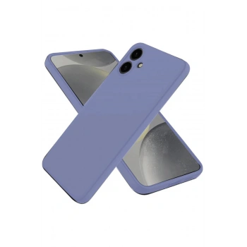 Samsung Galaxy A06 Kılıf First Silikon - Lila
