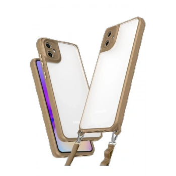 Samsung Galaxy A06 Kılıf Penta Silikon Kılıf - Çöl Titanyum