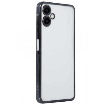 Samsung Galaxy A06 Kılıf Razer Lensli Silikon - Siyah