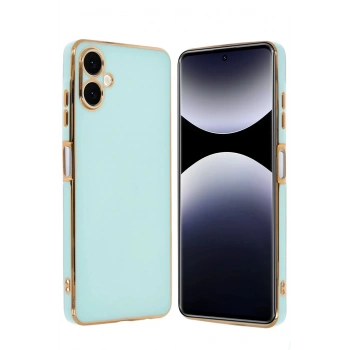 Samsung Galaxy A06 Kılıf Volet Silikon - Açık Yeşil