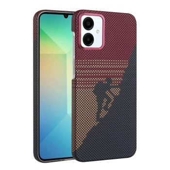 Samsung Galaxy A06 Vega Magsafe Kapak - Kırmızı