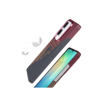 Samsung Galaxy A06 Vega Magsafe Kapak - Mavi