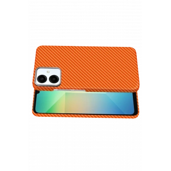 Samsung Galaxy A06 Vega Magsafe Kapak - Turuncu