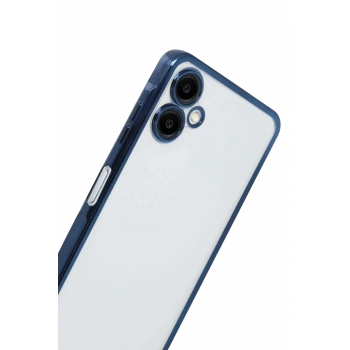 Samsung Galaxy A07 4G Razer Lensli Silikon - Lacivert