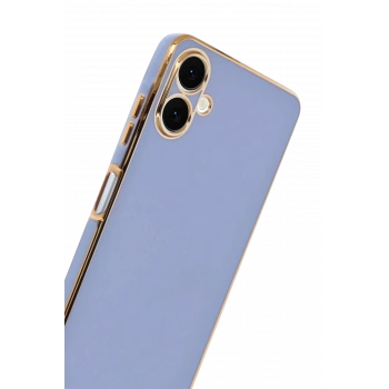 Samsung Galaxy A07 4G Volet Silikon - Mavi