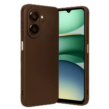 Samsung Galaxy A07 Auto Focus Karbon Kapak - Kahverengi