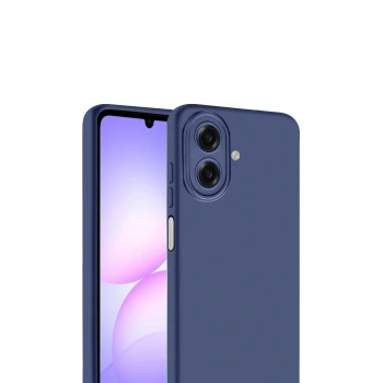 Samsung Galaxy A07 First Silikon - Lacivert