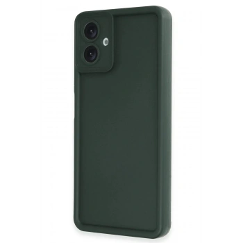 Samsung Galaxy A07 Viera Silikon - Koyu Yeşil