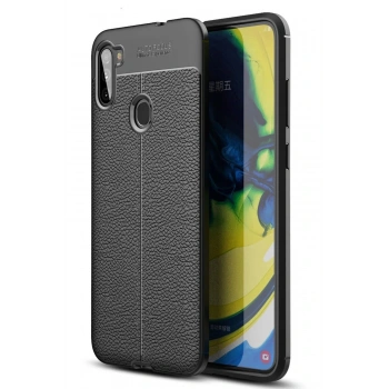 Samsung Galaxy A11 Kılıf Auto Focus Kapak - Siyah