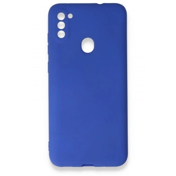 Samsung Galaxy A11 Kılıf First Silikon - Lacivert