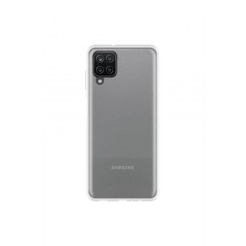 Samsung Galaxy A12 Kılıf Lüx Şeffaf Silikon