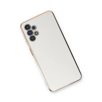 Samsung Galaxy A13 4G Kılıf Volet Silikon - Beyaz