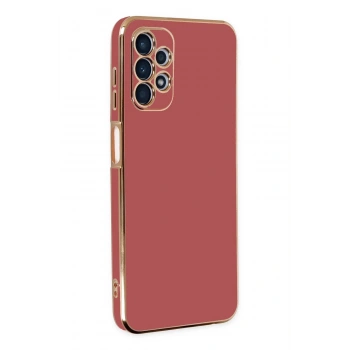 Samsung Galaxy A13 4G Kılıf Volet Silikon - Kırmızı