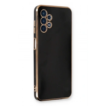 Samsung Galaxy A13 4G Kılıf Volet Silikon - Siyah