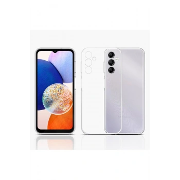 Samsung Galaxy A14 4G Kılıf Lüx Şeffaf Silikon