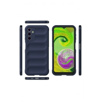 Samsung Galaxy A14 4G Kılıf Optimum Silikon - Lacivert