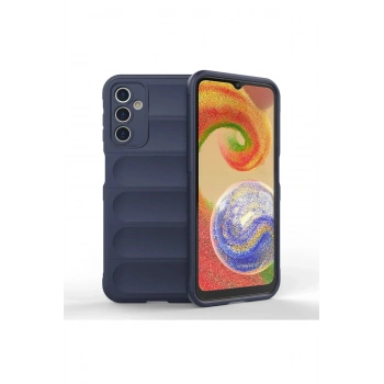 Samsung Galaxy A14 4G Kılıf Optimum Silikon - Lacivert
