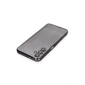 Samsung Galaxy A14 4G Kılıf Razer Lensli Silikon - Siyah
