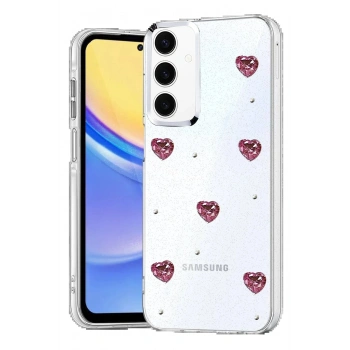 Samsung Galaxy A15 4G Fiyonk Desenli Kapak - Desen 4