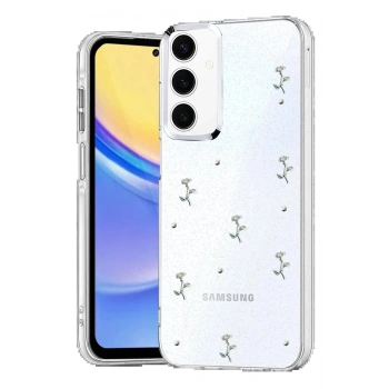 Samsung Galaxy A15 4G Fiyonk Desenli Kapak - Desen 7