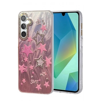 Samsung Galaxy A15 4G Kılıf Blade Aynalı Desenli Kapak - Desen 7