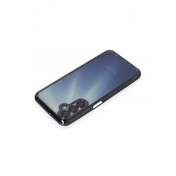 Samsung Galaxy A15 4G Kılıf Razer Lensli Silikon - Mor