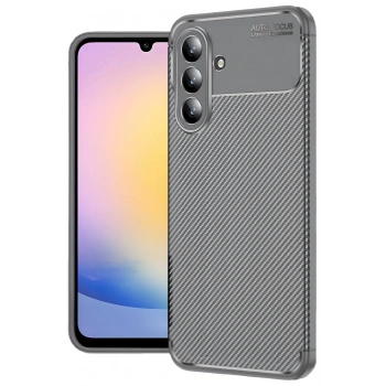 Samsung Galaxy A17 5G Auto Focus Karbon Kapak - Gri