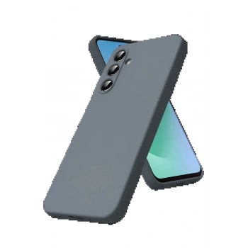 Samsung Galaxy A17 5G Nano içi Kadife Silikon - Gri