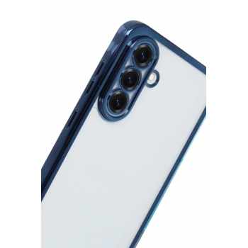 Samsung Galaxy A17 5G Razer Lensli Silikon - Lacivert