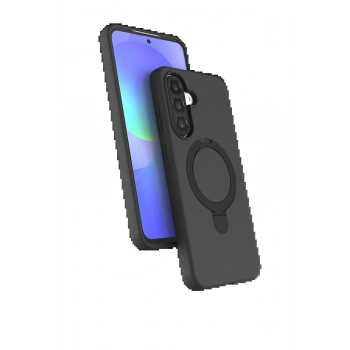 Samsung Galaxy A17 5G Regal Magsafe Standlı Kapak - Siyah
