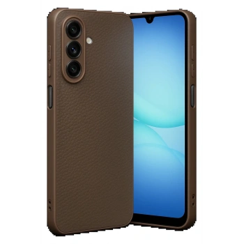 Samsung Galaxy A17 5G Thermax Silikon Kılıf - Kahverengi