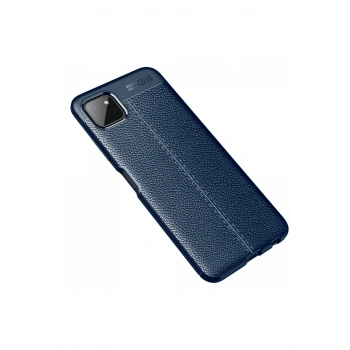 Samsung Galaxy A22 Kılıf Auto Focus Kapak - Lacivert