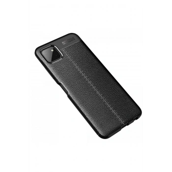 Samsung Galaxy A22 Kılıf Auto Focus Kapak - Siyah