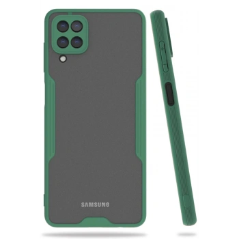 Samsung Galaxy A22 Kılıf Platin Silikon - Yeşil