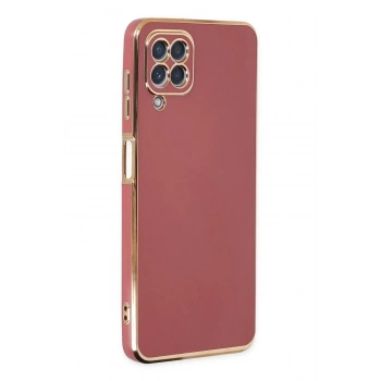 Samsung Galaxy A22 Kılıf Volet Silikon - Kırmızı