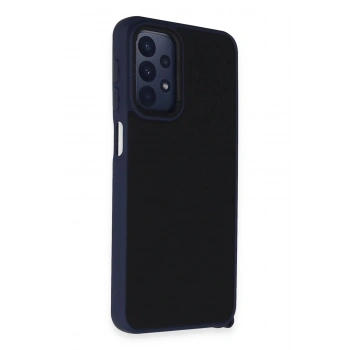 Samsung Galaxy A23 4G Kılıf Elegant Kapak - Lacivert