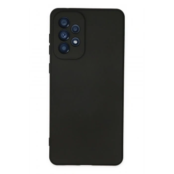 Samsung Galaxy A23 4G Kılıf Nano içi Kadife Silikon - Siyah