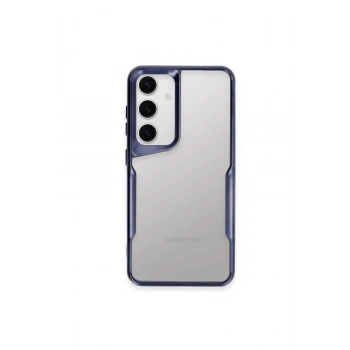 Samsung Galaxy A24 4G Kılıf Boyi Silikon Kapak - Lacivert