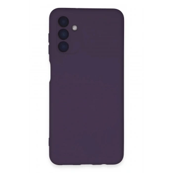 Samsung Galaxy A24 4G Kılıf Nano içi Kadife Silikon - Mor