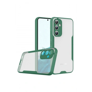 Samsung Galaxy A24 4G Kılıf Platin Silikon - Yeşil