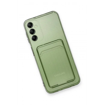 Samsung Galaxy A25 5G Kılıf Kart Şeffaf Silikon - Şeffaf