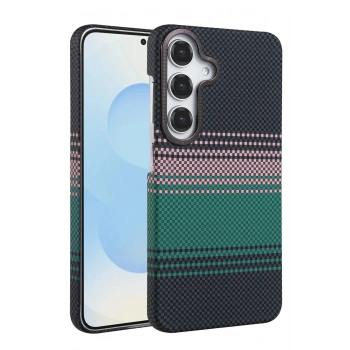 Samsung Galaxy A25 5G Vega Magsafe Kapak - Yeşil