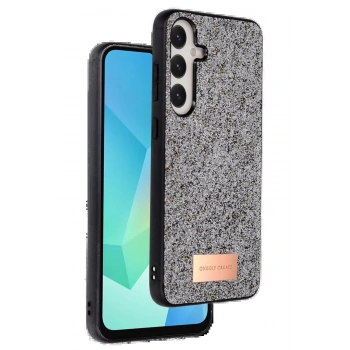 Samsung Galaxy A26 Bright Simli Kapak - Gümüş