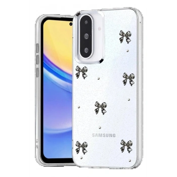 Samsung Galaxy A26 Fiyonk Desenli Kapak - Desen 10