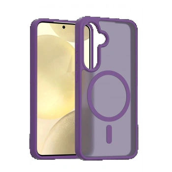 Samsung Galaxy A26 Jota Magsafe Kapak - Derin Mor