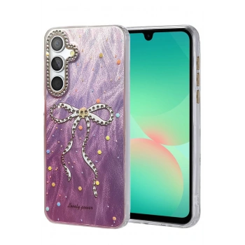 Samsung Galaxy A26 Kılıf Blade Aynalı Desenli Kapak - Desen 1